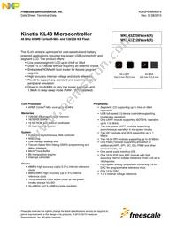 MKL43Z128VMP4 Datasheet Cover