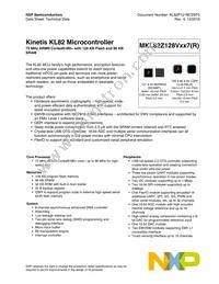 MKL82Z128VMC7 Datasheet Cover