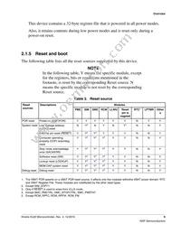 MKL82Z128VMC7 Datasheet Page 9