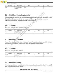 MKM33Z64ACLH5 Datasheet Page 6