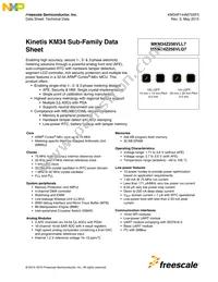 MKM34Z256VLQ7 Datasheet Cover