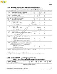 MKM34Z256VLQ7 Datasheet Page 7