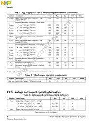 MKM34Z256VLQ7 Datasheet Page 8