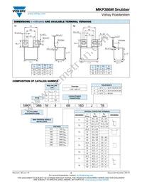 MKP386M550070JT8 Datasheet Page 3