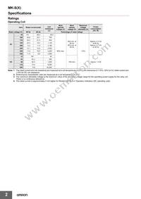 MKS1XTIN-10 AC100 Datasheet Page 2