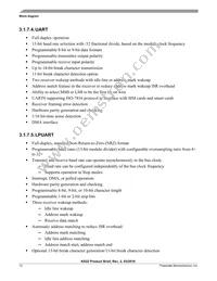 MKS20FN256VFT12 Datasheet Page 12