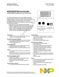 MKS20FN256VLL12 Datasheet Cover