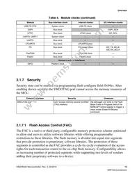 MKS20FN256VLL12 Datasheet Page 13