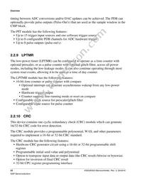 MKS20FN256VLL12 Datasheet Page 22