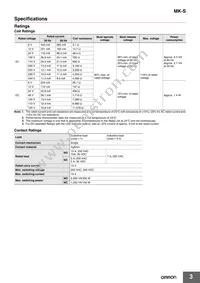 MKS3PIN-2 DC24 Datasheet Page 3