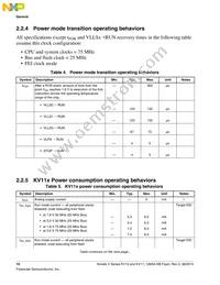 MKV10Z128VLH7 Datasheet Page 10