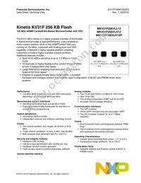 MKV31F256VLH12P Datasheet Cover