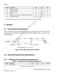 MKV31F256VLH12P Datasheet Page 6