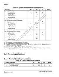 MKV56F1M0VLQ24 Datasheet Page 18