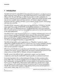 MKW31Z512VHT4R Datasheet Page 4