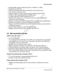 MKW31Z512VHT4R Datasheet Page 7