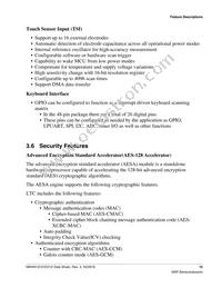 MKW31Z512VHT4R Datasheet Page 15