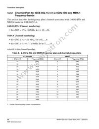 MKW31Z512VHT4R Datasheet Page 20