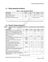 MKW36A512VFP4 Datasheet Page 21