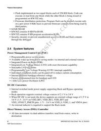 MKW36Z512VHT4 Datasheet Page 8