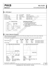 ML15.051 Datasheet Page 5