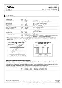 ML15.051 Datasheet Page 6