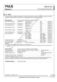 ML15.121 Datasheet Page 11