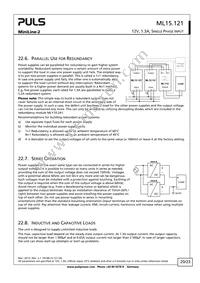 ML15.121 Datasheet Page 20