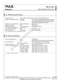 ML15.241 Datasheet Page 13