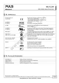 ML15.241 Datasheet Page 15