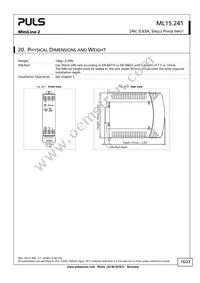 ML15.241 Datasheet Page 16