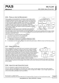 ML15.241 Datasheet Page 20
