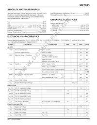 ML2035IP Datasheet Page 3