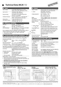 ML30.102 Datasheet Page 2