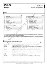 ML30.241 Datasheet Page 2