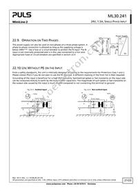 ML30.241 Datasheet Page 21