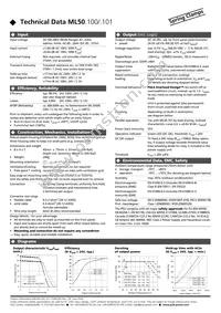 ML50.101 Datasheet Page 2