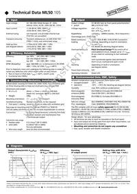 ML50.105 Datasheet Page 2