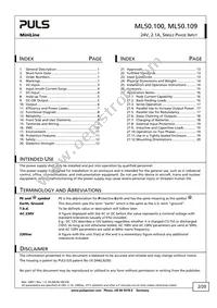 ML50.109 Datasheet Page 2