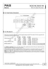 ML50.109 Datasheet Page 8