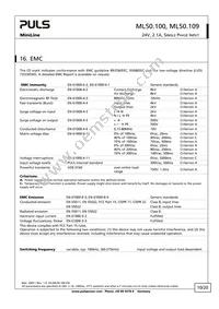 ML50.109 Datasheet Page 10