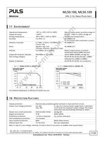 ML50.109 Datasheet Page 11
