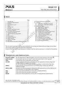 ML60.121 Datasheet Page 2