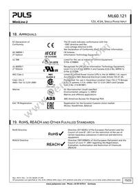 ML60.121 Datasheet Page 15