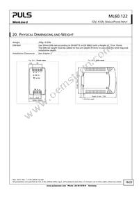 ML60.122 Datasheet Page 16