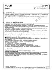 ML60.241 Datasheet Page 3