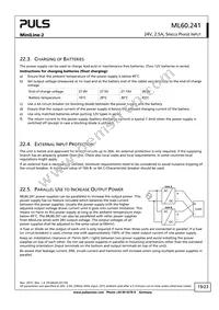 ML60.241 Datasheet Page 19