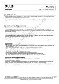 ML60.242 Datasheet Page 3