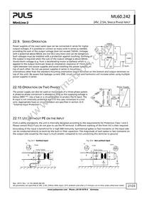 ML60.242 Datasheet Page 21