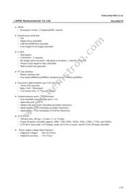 ML610Q178-NNNGAZ0AAL Datasheet Page 2